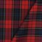 Scholar Red-Black-Multi Plaid Poly Madras Woven Suiting Fabric By the Yard